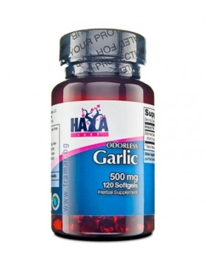 ODORLESS GARLIC 500 mg. 120 capsules